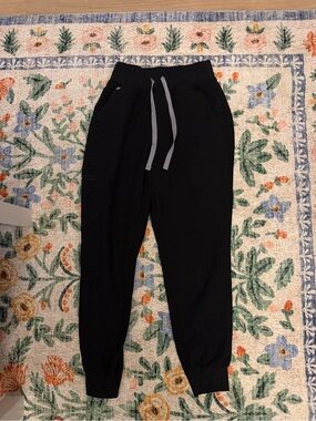 Figs Jogger Scrub Pants - Black